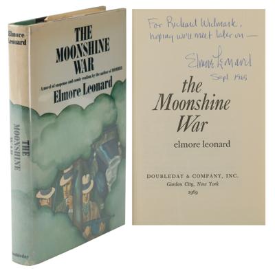 Lot #655 Elmore Leonard Signed Book - Image 1