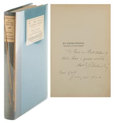 Lot #647 Robert J. Flaherty Signed Book - Image 1
