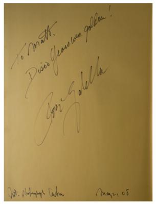 Lot #602 Ron Galella Signed Book - Image 2