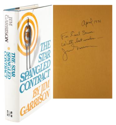 Lot #313 Kennedy Assassination: Jim Garrison Signed Book - Image 1