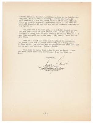 Lot #434 James M. Gavin: Gen. Gavin on American air mobility: 