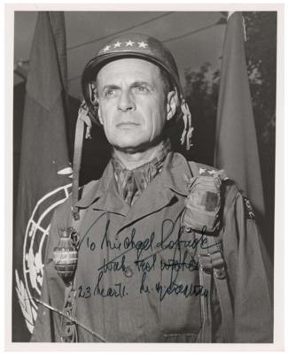 Lot #469 Matthew Ridgway Signed Photograph