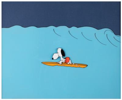 Lot #1199 Snoopy production cel from a Peanuts cartoon Production Cel - Image 2