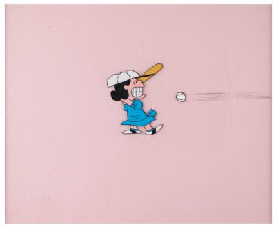 Lot #1050 Lucy production cel from a Peanuts cartoon - Image 2