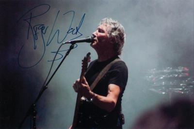 Lot #748 Pink Floyd: Roger Waters Signed Oversized Photograph - Image 1
