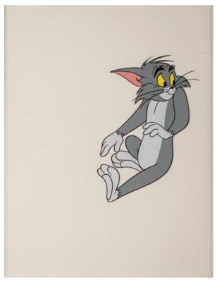 Lot #1189 Tom Cat production cel and drawing from a Tom and Jerry cartoon Production Cel and Drawing - Image 3