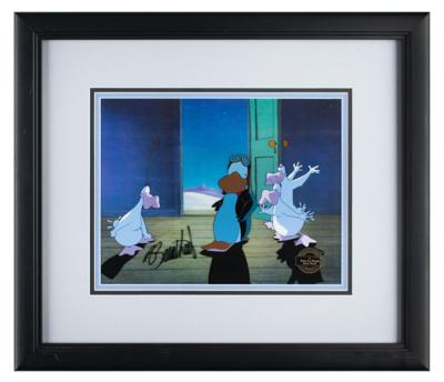 Lot #1053 Opus production cel from A Wish for Wings That Work signed by Berke Breathed Production Cel - Image 2