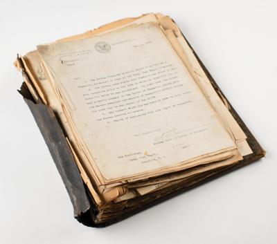 Lot #148 Theodore Roosevelt (2) Typed Letters Signed in Naval Record Archive - Image 3