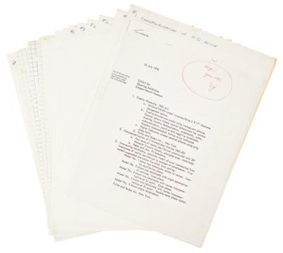 Lot #585 Buckminster Fuller (4) Signed Items as Part of the Roger W. Stoller Design Archive - Image 10
