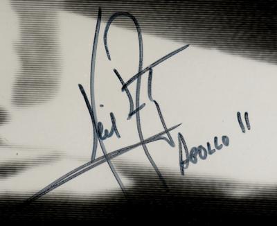 Lot #497 Neil Armstrong Signed Photograph - Image 2