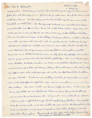Lot #364 Albert Schweitzer Autograph Letter Signed and Signed Photograph - Image 1