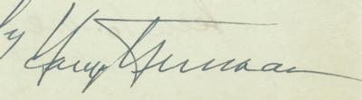 Lot #40 Harry S. Truman Autograph Letter Signed as President - Image 4