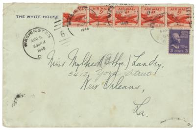 Lot #40 Harry S. Truman Autograph Letter Signed as President - Image 5