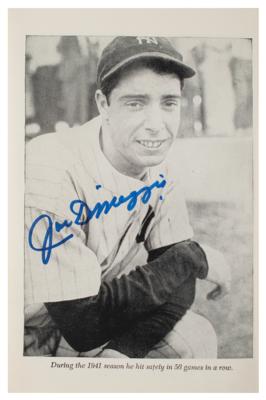 Lot #889 Joe DiMaggio Signed Book - Image 2