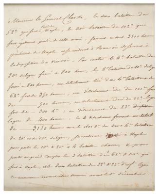 Lot #404 Napoleon Letter Signed - Image 4