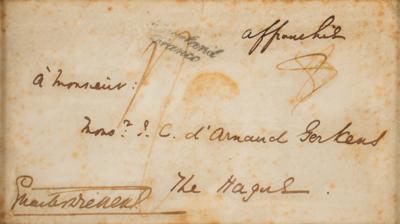 Lot #628 Charles Dickens Signed Free Frank - Image 2