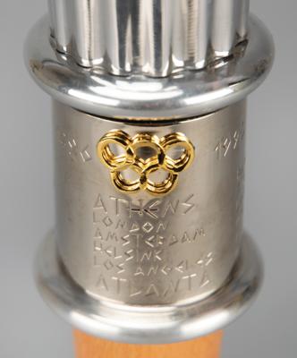 Lot #851 International Olympics Committee 1996 Centennial Torch Torch - Image 3