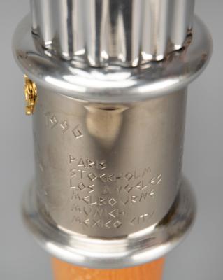 Lot #851 International Olympics Committee 1996 Centennial Torch Torch - Image 4