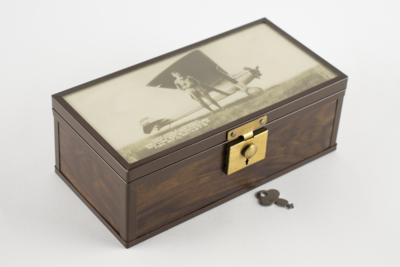 Lot #485 Charles Lindbergh 1927 Spirit of St. Louis Jewelry Box - Image 1
