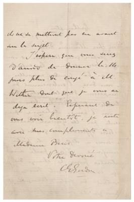 Lot #435 Charles ‘Chinese’ Gordon Autograph Letter Signed - Image 2