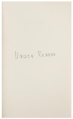Lot #141 Nancy Reagan Signed Book - Image 2