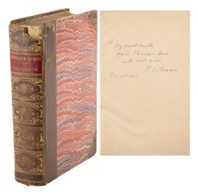 Lot #187 P. T. Barnum Signed Book - Image 1