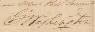 Lot #1 George Washington Letter Signed - Image 2