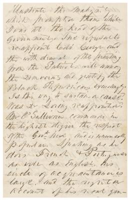 Lot #22 Franklin Pierce Autograph Letter Signed - Image 10