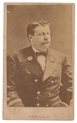 Lot #281 James Fisk, Jr. Autograph Note Signed - Image 2