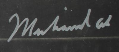 Lot #859 Muhammad Ali Signed Photograph - Image 2
