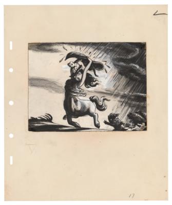 Lot #990 Centaurette and Baby Satyr production
