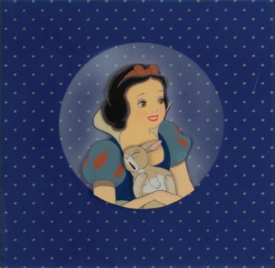 Lot #953 Snow White production cels from Snow White and the Seven Dwarfs with Walt Disney Signature Production Cel - Image 2