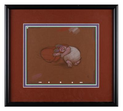 Lot #991 Bacchus production concept storyboard drawing from Fantasia Production Concept Storyboard Painting - Image 2