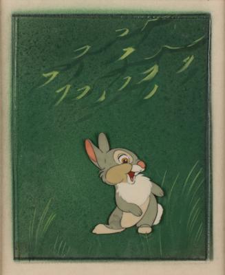 Lot #1002 Thumper production cel from Bambi Production Cel - Image 1