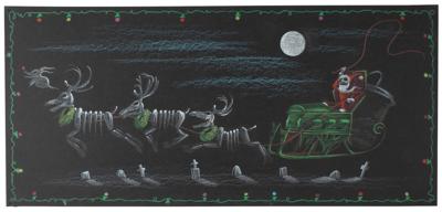 Lot #1023 Jack Skellington, Zero, and Reindeer