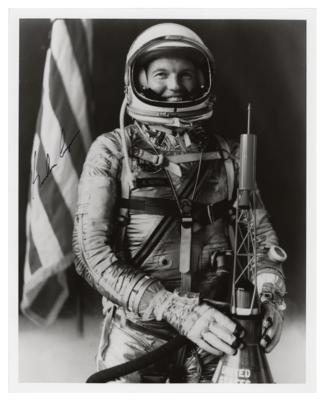 Lot #521 Gordon Cooper Signed Photograph - Image 1