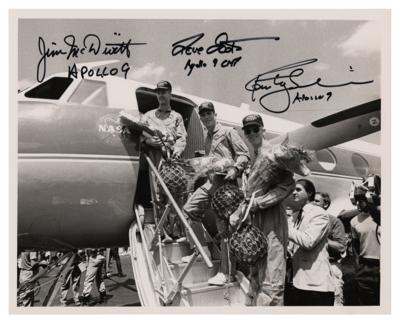Lot #512 Apollo 9 Signed Photograph - Image 1
