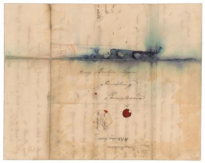 Lot #23 James Buchanan Autograph Letter Signed - Image 3