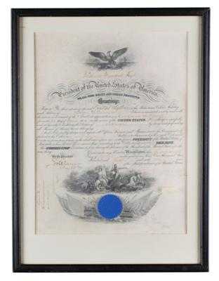 Lot #151 William H. Taft Document Signed as President - Image 2