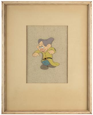 Lot #966 Dopey production cel from Snow White and the Seven Dwarfs - Image 1