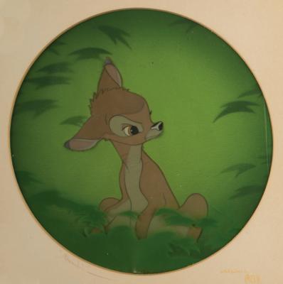 Lot #1001 Bambi production cel from Bambi Production Cel - Image 1