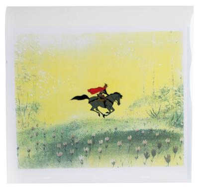 Lot #1129 Prince Phillip production cel from Sleeping Beauty Production Cel - Image 1
