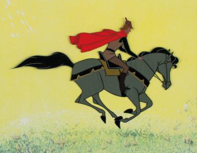 Lot #1129 Prince Phillip production cel from Sleeping Beauty Production Cel - Image 2