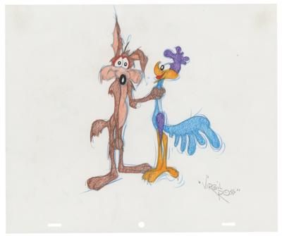 Lot #1176 Road Runner and Wile E. Coyote original