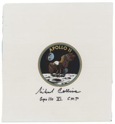 Lot #498 Michael Collins Signed Beta Cloth - Image 1