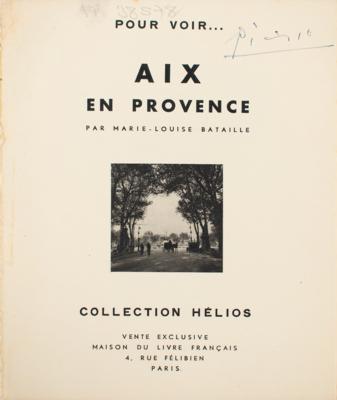 Lot #590 Pablo Picasso Signed Book - Image 2