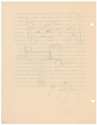 Lot #213 Howard Carter Hand-Annotated Chapter Typescript for The Tomb of Tutankhamun - Image 11