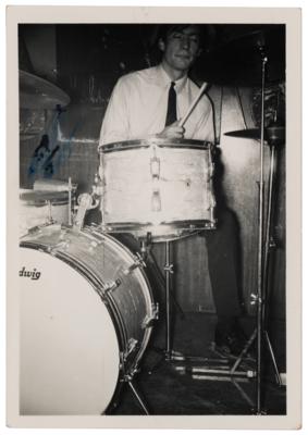Lot #697 Rolling Stones: Charlie Watts Signed Photograph - Image 2