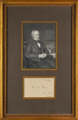Lot #265 Henry Clay Signed Free Frank - Image 1