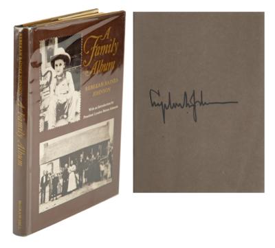 Lot #122 Lyndon B. Johnson Signed Book - Image 1